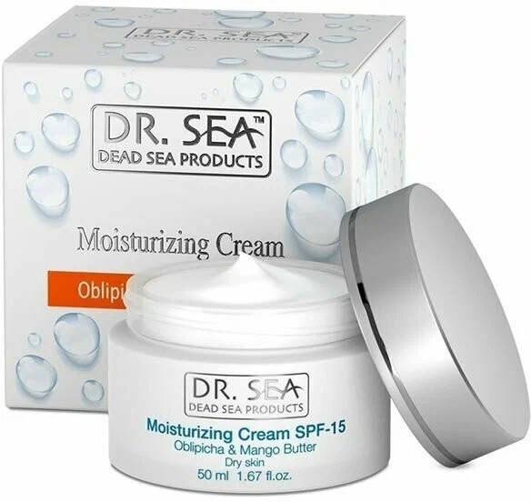 Крем для лица Dr.Sea С маслом облепихи и экстрактом манго SPF 15 50 мл