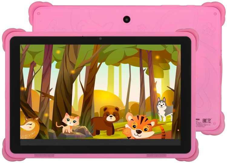 10.1" Планшет KENSHI Kids H14 LTE 4/128 ГБ, 1920x1200, IPS, Android 14.x, розовый