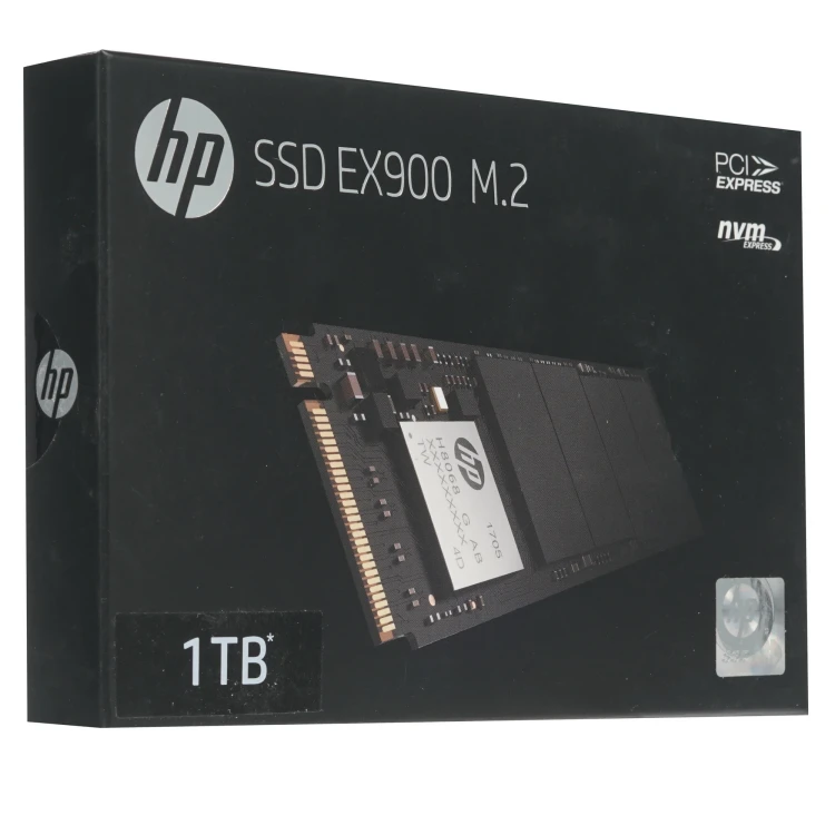 1000 ГБ M.2 NVMe накопитель HP EX900 [5XM46AA#ABB], PCIe 3.0 x4
