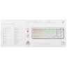 Клавиатура проводная ARDOR GAMING Blade 98, RGB, Kailh Red V2, белый, [AG-ODM-B98-Red-W]
