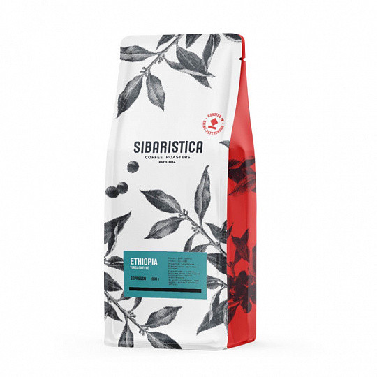 Кофе в зернах Sibaristica Ethiopia Yirgacheffe, Арабика, 1000 г Кофе в зернах Sibaristica Ethiopia Yirgacheffe, Арабика, 1000 г