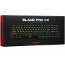 Клавиатура проводная ARDOR GAMING Blade PRO V2, RGB, Kailh Red V2, черный, [AG-ODM-B87-Red-B]