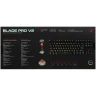 Клавиатура проводная ARDOR GAMING Blade PRO V2, RGB, Kailh Red V2, черный, [AG-ODM-B87-Red-B]
