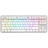 Клавиатура проводная ARDOR GAMING Blade PRO V2, RGB, Kailh Red V2, белый, [AG-ODM-B87-Red-W]