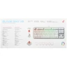 Клавиатура проводная ARDOR GAMING Blade PRO V2, RGB, Kailh Red V2, белый, [AG-ODM-B87-Red-W]