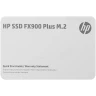 1024 ГБ M.2 NVMe накопитель HP FX900 plus [7F617AA#AAB], PCIe 4.0 x4