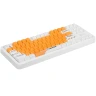 Клавиатура проводная Red Square Alumix TKL Classic Gooseboard, белый/оранжевый