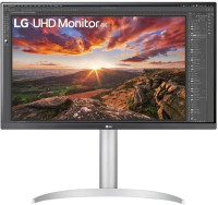Монитор LG 27UP850N-W, 3840x2160, 60 Гц, IPS, черный/серебристый
