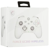 Геймпад беспроводной/проводной MSI Force GC300 W белый, Android, PC