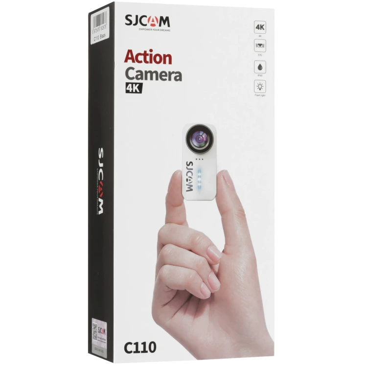 Экшн-камера SJCAM C110, Wi-Fi, подводный бокс, 1100 мА*ч, черный