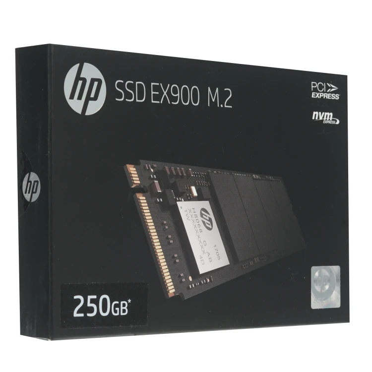 250 ГБ M.2 NVMe накопитель HP EX900 [2YY43AA#ABB], PCIe 3.0 x4