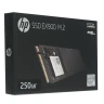250 ГБ M.2 NVMe накопитель HP EX900 [2YY43AA#ABB], PCIe 3.0 x4