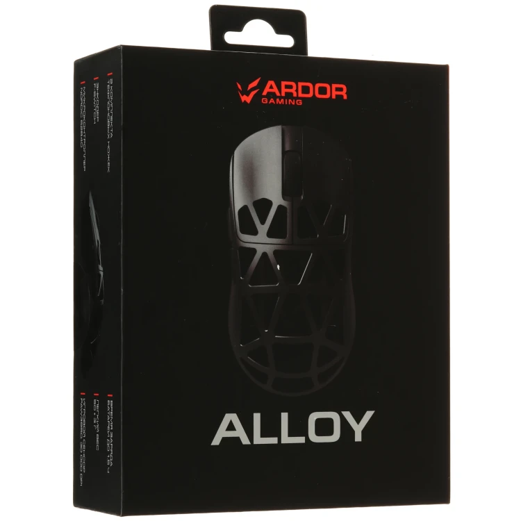 Мышь беспроводная/проводная ARDOR GAMING Alloy [ARDW-AY3950-BK] черный