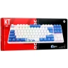 Клавиатура проводная Red Square Keyrox TKL Aquarius, белый, синий Клавиатура проводная Red Square Keyrox TKL Aquarius, белый, синий