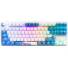 Клавиатура проводная Red Square Keyrox TKL Aquarius, белый, синий Клавиатура проводная Red Square Keyrox TKL Aquarius, белый, синий