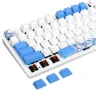 Клавиатура проводная Red Square Keyrox TKL Aquarius, белый, синий Клавиатура проводная Red Square Keyrox TKL Aquarius, белый, синий
