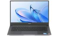 14"Ноутбук HONOR MagicBook 14 NMH-WFQ9HN, 5301AFWF, 1920x1080, IPS, AMD Ryzen 5 5500U, RAM 16 ГБ, SSD 512 ГБ, AMD Radeon Graphics, без ОС серый