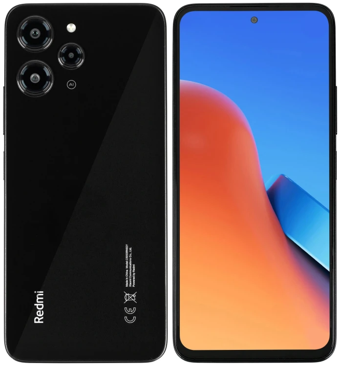 6.79" Смартфон Xiaomi Redmi 12 4/128 ГБ черный