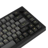 Клавиатура проводная + беспроводная Akko 5075B Plus, механическая, RGB, черный/золотистый Клавиатура проводная + беспроводная Akko 5075B Plus, механическая, RGB, черный/золотистый