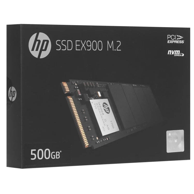 500 ГБ M.2 NVMe накопитель HP EX900 [2YY44AA#ABB], PCIe 3.0 x4