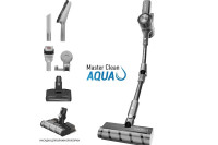 Пылесос Polaris PVCS 1146 Master Clean AQUA, графитово-серый