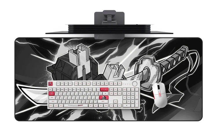 Коврик ARDOR GAMING GM-XL Katana Black&White (XL) разноцветный Коврик ARDOR GAMING GM-XL Katana Black&White (XL) разноцветный