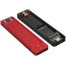 M.2 Внешний бокс ARDOR GAMING M2 Arctic Red, USB 3.2 Gen 2 Type-C, металл