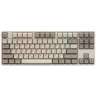 Клавиатура проводная Akko 5087S, механическая, бежевый/коричневый Клавиатура проводная Akko 5087S, механическая, бежевый/коричневый