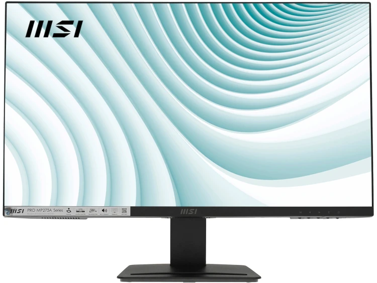 27" Монитор MSI PRO MP273A, 1920x1080, 100 Гц, IPS, 1000:1, 300 Кд/м², черный 27" Монитор MSI PRO MP273A, 1920x1080, 100 Гц, IPS, 1000:1, 300 Кд/м², черный