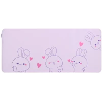 Коврик ARDOR GAMING Rabbit (XL) фиолетовый, 900 мм x 400 мм x 4 мм