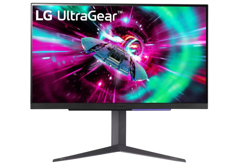 Монитор LG UltraGear 27GR93U-B, 3840x2160, 144 Гц, IPS, LED, 1000:1, 400 Кд/м², черный