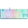 Клавиатура проводная ARDOR GAMING Blade PRO, Kailh Red, RGB, голубой, белый, [AG-FL-B87Red-Mint]