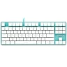 Клавиатура проводная ARDOR GAMING Blade PRO, Kailh Red, RGB, голубой, белый, [AG-FL-B87Red-Mint]
