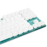Клавиатура проводная ARDOR GAMING Blade PRO, Kailh Red, RGB, голубой, белый, [AG-FL-B87Red-Mint]