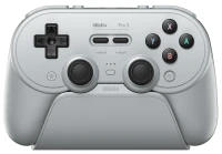Геймпад беспроводной 8BitDo PRO 3 серый, Android, iOS, MacOs, Nintendo Switch