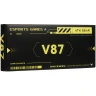 Клавиатура проводная + беспроводная VGN V87, белый, голубой, оранжевый