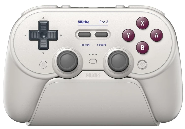 Геймпад беспроводной 8BitDo PRO 3 белый, Android, iOS, MacOs, Nintendo Switch